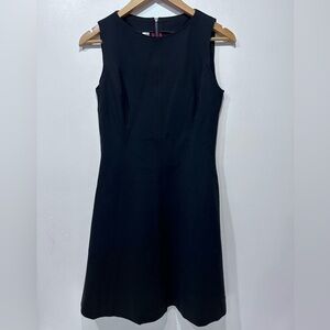 SPANX Women’s Black Perfect Fit & Flare Dress 4-Way Stretch with Pockets Size S